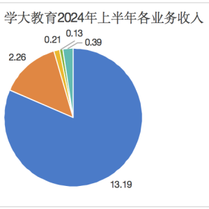 学大教育2024上半年营收16亿元，净利润同比增长超八成